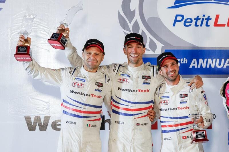 First Customer Porsche podium at Petit Le Mans
